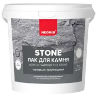 Лак для камня Neomid Stone 1 л прозрачный