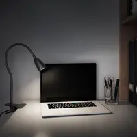 Настольная лампа светодиодная Inspire Gao нейтральный белый свет, цвет черный