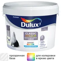 Краска для мебели и дерева Dulux Classic Colour моющаяся матовая прозрачная 2.25 л