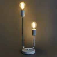 Настольная лампа «Атлантида» цвет белый