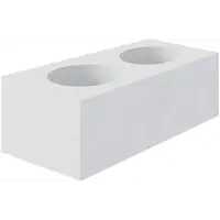 O-блок газобетонный Istkult Ф160 D500 500x250x375 мм