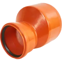 Редуктор Хемкор 110x160 мм пластиковый для наружной канализации