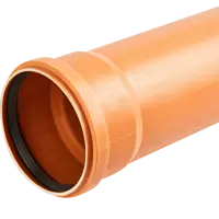 Труба канализационная Хемкор SN4 d110x2000 мм для наружной канализации