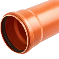 Труба канализационная Хемкор SN4 d160x1000 мм для наружной канализации