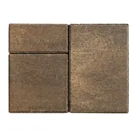 Плитка тротуарная BRAER Старый город Ландхаус 1200x1000 мм цвет Каштан толщина 60 мм