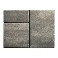 Плитка тротуарная BRAER Старый город Ландхаус 1200x1000 мм цвет Туман толщина 60 мм