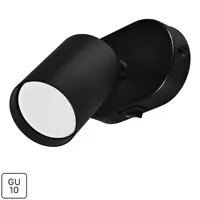 Спот поворотный Arte Lamp Aquarius 1 лампа GU10 2 м² цвет черный