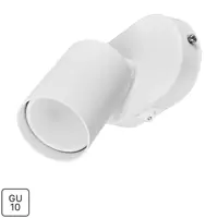 Спот поворотный Arte Lamp Aquarius 1 лампа GU10 4 м² цвет белый