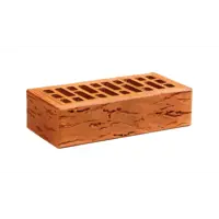 Кирпич облицовочный Воротынский M150 красный рустик 250x120x65 мм 1 НФ