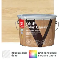 Лазурь содержащая масло Tikkurila Valtti Color Classic База EC бесцветная 9 л