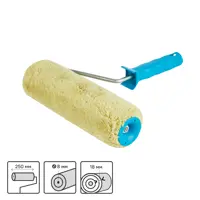 Валик для фасадных работ универсальный Matrix 250 мм диаметр бюгеля 6 мм длина ворса 18 мм