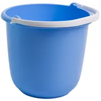 Ведро круглое Бриг пластик 10 л цвет синий