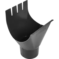 Воронка желоба сталь Интерпрофиль 150 мм 220 мм цвет серый