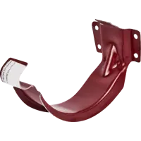 Держатель желоба карнизный сталь Интерпрофиль 80 мм 150 мм цвет вишня