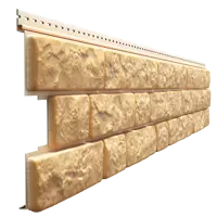 Сайдинг виниловый Döcke Bergart Камень 1.8 м Пекан 0.52 м²