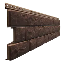 Сайдинг виниловый Döcke Bergart Камень 1.8 м Кедровый орех 0.52 м²