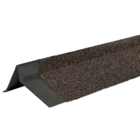 Планка торцевая правая с гранулятом 1.25 м цвет светло-коричневый