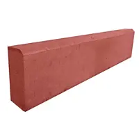 Бордюр 1000x200x80 мм цвет красный