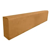 Бордюр Витолит 1000x200x80 мм цвет горчица