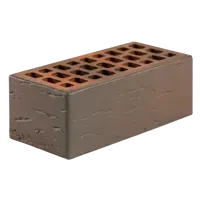 Кирпич облицовочный Volgabrick М 200 флэш горизонтальный рустик 250x120x88 мм 1.4 НФ