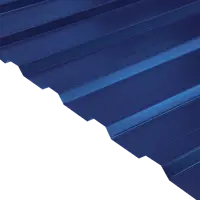 Профнастил С20В 0.4 мм 1165x2000 мм RAL 5005 синий