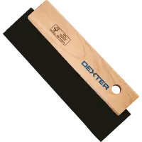 Шпатель резиновый Dexter XMMCZ25 195 мм, деревянная ручка