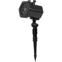 Проектор светодиодный уличный Gauss Holiday 4 Вт IP44, анимированные картинки