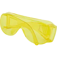 Очки защитные открытые Dexter 13513LMD желтые с возможностью носки корригирующих очков