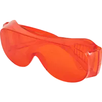 Очки защитные открытые Dexter 13575LMD красные с возможностью носки корригирующих очков