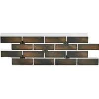 Термопанель рядовая Мосстрой-31 Мосстрой-31 Brick House коричневый 118x41x5 см