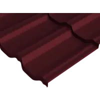 Металлочерепица 0.5 мм ГОСТ 720x1180 мм RAL 3005 красный