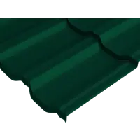 Металлочерепица 0.5 мм ГОСТ 720x1180 мм RAL 6005 зеленый