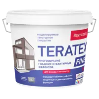 Штукатурка декоративная моделируемая Bayramix Terratex Fine 15 кг