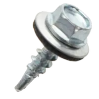 Саморезы кровельные по дереву с пресс-шайбой оцинкованные 4.8x19 100 шт.