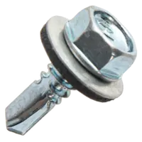 Саморезы кровельные по металлу с пресс-шайбой 6.3x19 100 шт.