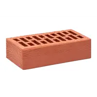 Кирпич облицовочный Керамин М150 красный рифленый 250x120x65 мм 1 НФ
