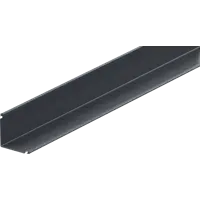 Планка угла внутренняя 50x50x1250 мм цвет темно-серый