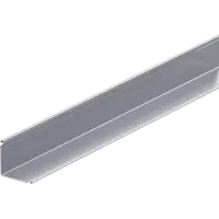 Планка угла внутренняя 50x50x1250 мм цвет серый