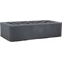 Кирпич облицовочный ЛСР М 175 графитовый гладкий 250x120x65 мм 1 НФ