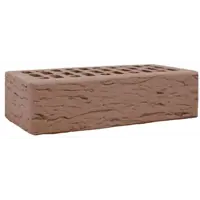 Кирпич облицовочный ЛСР М 175 светло-коричневый рустик 250x120x65 мм 1 НФ