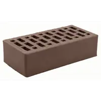 Кирпич облицовочный Ярославль М 150 коричневый гладкий 250x120x65 мм 1 НФ