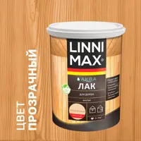 Лак для дерева Linnimax глянцевый прозрачный 0.9 л