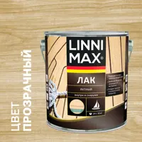 Лак яхтный Linnimax матовая прозрачный 2.5 л