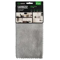 Салфетки из микрофибры Grass 30x30 см 4 шт
