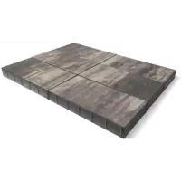 Плитка тротуарная BRAER Сити 600x300 мм цвет Туман толщина 80 мм