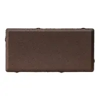 Плитка тротуарная BRAER прямоугольник 200x100 мм цвет коричневый толщина 40 мм