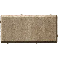 Плитка тротуарная BRAER прямоугольник 200x100 мм цвет Миндаль толщина 60 мм