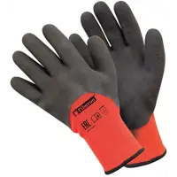 Перчатки латексные Fiberon PR-WNT583 размер 9/L, двойное утепление