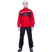 Куртка Стронг 1608 цвет красный размер 96-100 рост 170-176 см