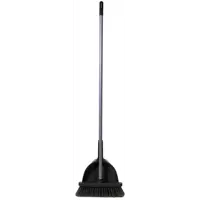 Набор для уборки InLoran совок и щетка с ручкой 110см